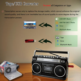 WISCENT in use streaming via Bluetooth from a smartphone for wireless listening