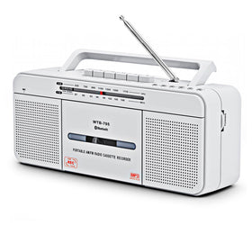 WISCENT front view showing cassette deck and controls for easy operation