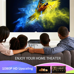 Wiscent rear HDMI/AV output panel for simple TV setup