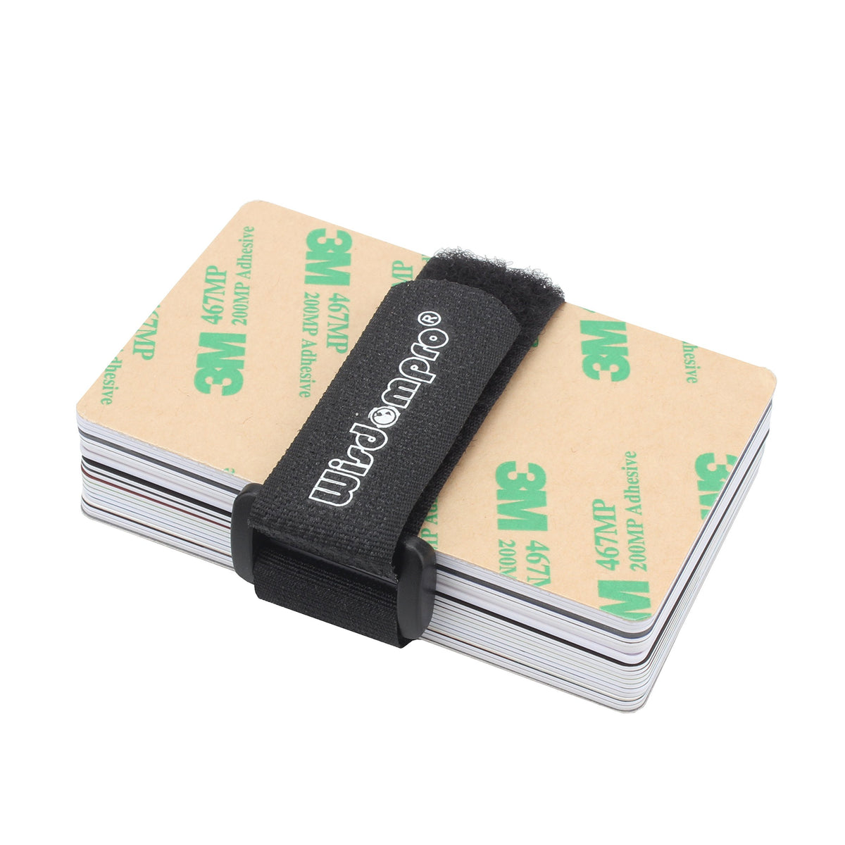Wisdompro 0.8x8-inch ties in a drawer organizer.