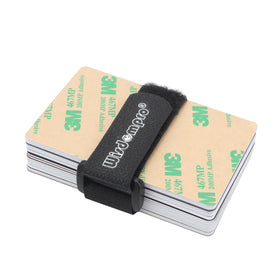 Wisdompro 0.8x8-inch ties in a drawer organizer.
