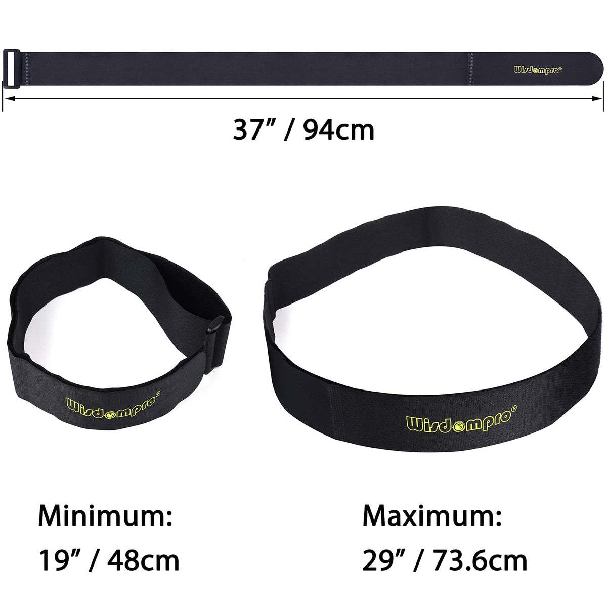 Wisdompro durable nylon strap with buckle supports heavy-duty bundling.
