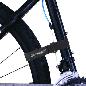 Wisdompro garage and workspace cable tidying protects cords from wear and snagging.