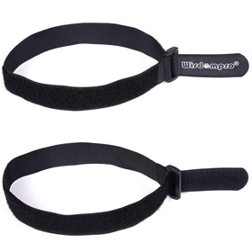 Wisdompro hook-and-loop cable tie-down keeps cords secure and adjustable without damage.