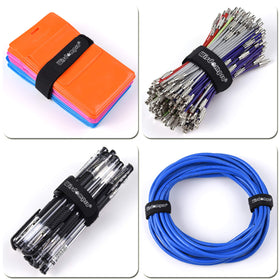 Wisdompro packaging highlights multiple lengths for versatile organizing.