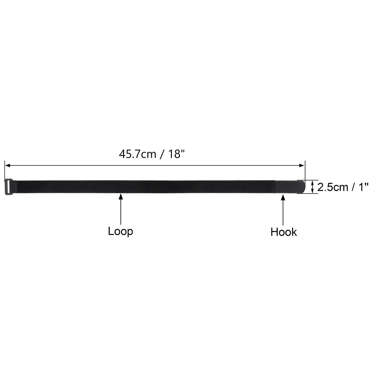 Wisdompro reusable cable cinch strap enables quick reorganization of your home office cables.