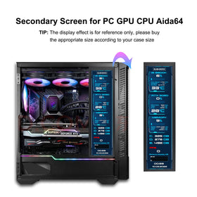 Wisecoco 178-degree viewing angle screen for wide viewing and readability