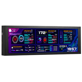 wisecoco front view with casing showing clear dashboard readout and portability benefit