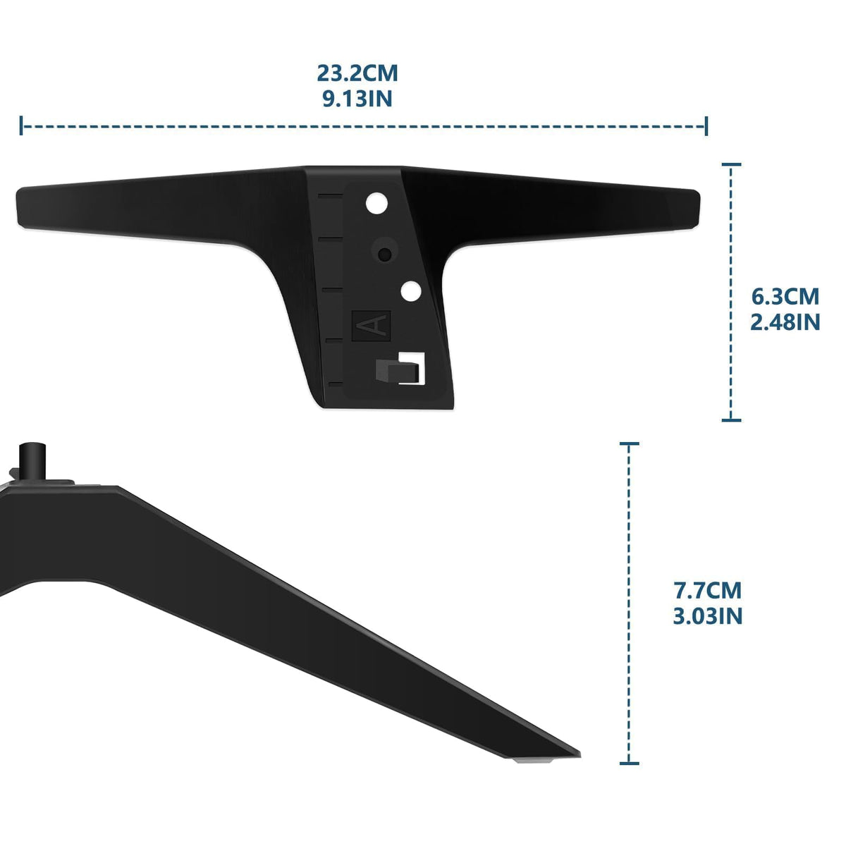 WISINY screws and hardware laid out for simple installation