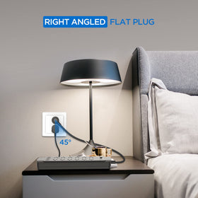 Witeem wall-mountable design saves space and keeps cords organized