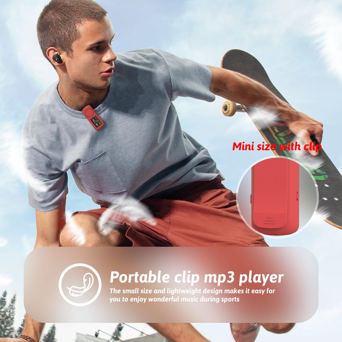 wiwoo texture and ports detail showing Bluetooth and charging access benefit