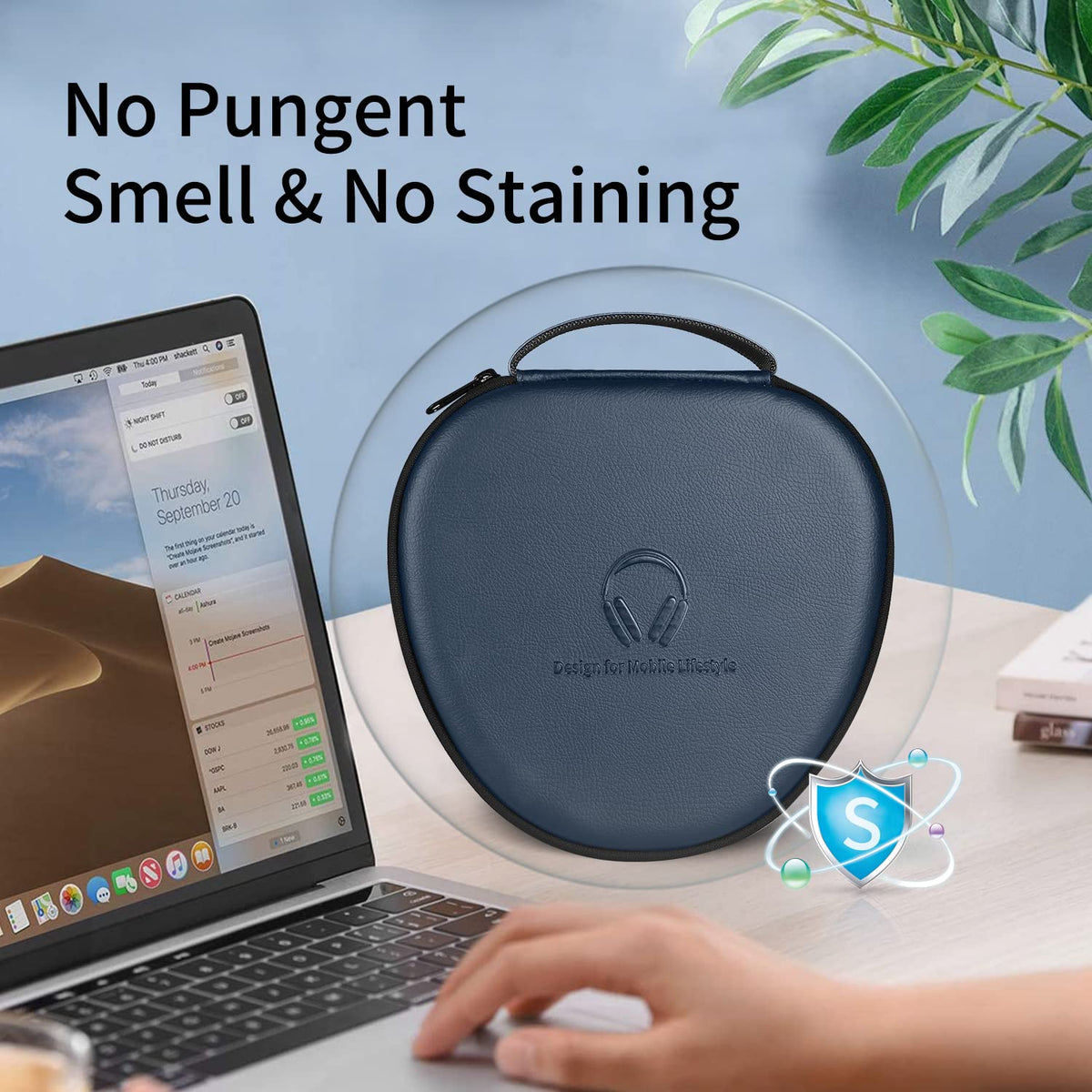 WIWU case holding Apple smart case and cables for organized storage