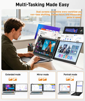 Wixzet anti-glare screen reduces eye strain during long sessions.