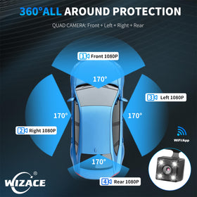 WIZACE Viidure app interface on phone for quick access