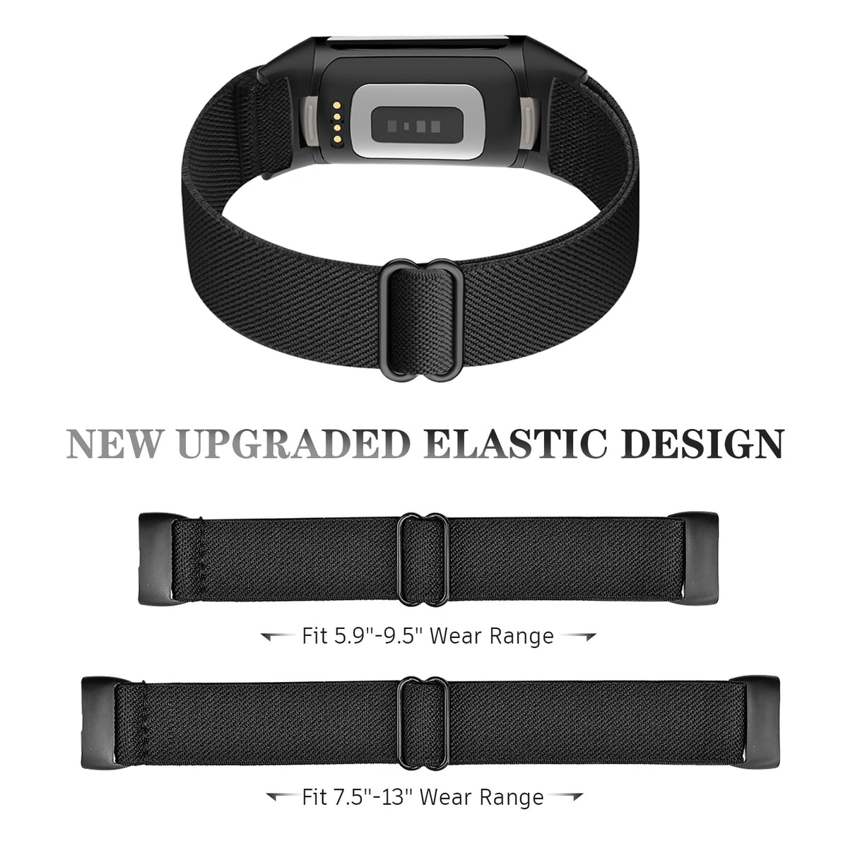 Wizvv short and long straps side-by-side showing adjustable sizing