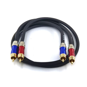 WJSTN double-shielded RCA cable reduces interference for clearer home theater audio