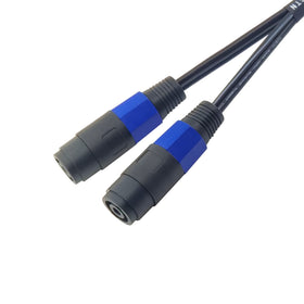 WJSTN Speakon connector with flexible silicone jacket on stage
