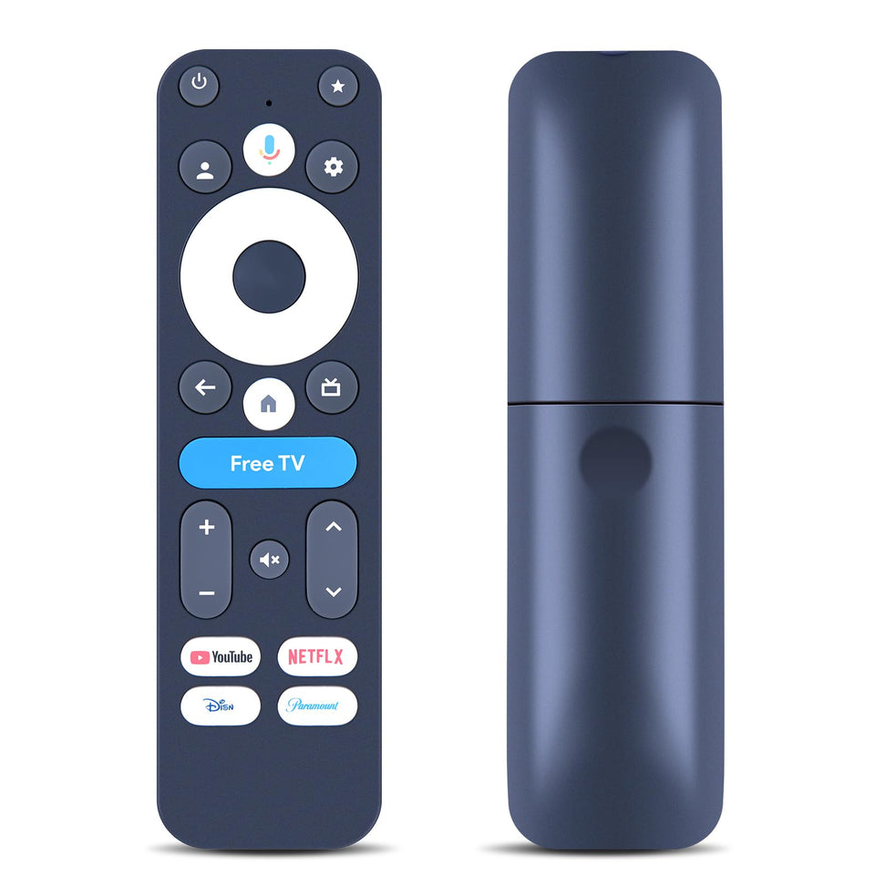 WKOLF voice remote for onn 4K Pro 2024, front view, enhances quick navigation.