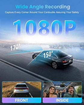 Wkreuoar dash cam interior cabin view records passenger interactions.