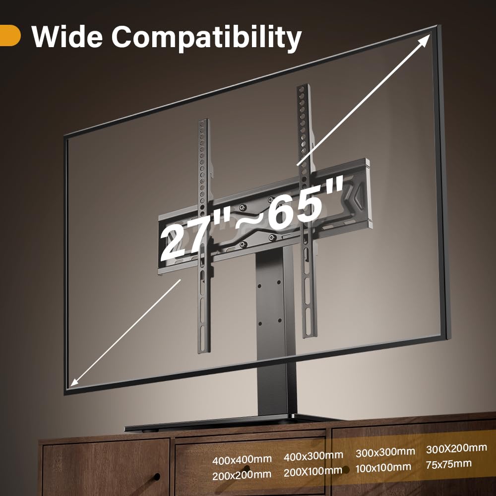 WKWKER tempered glass base provides stable, non-slip support.