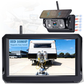 WKZAY 1080P backup camera with magnetic install for easy mounting and clear rear visibility