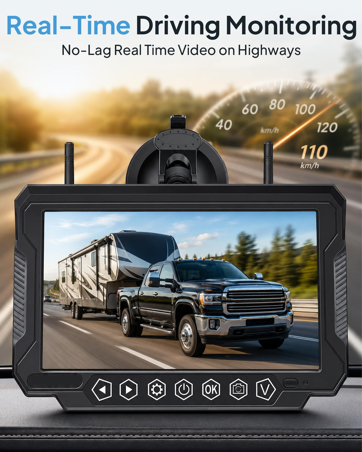 Wkzay 1080p HD recording captures travel moments clearly.