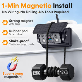 Wkzay 65ft signal maintains video without blackout across metal walls.