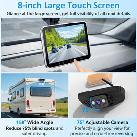 Wkzay IP69K waterproof housing withstands rain and dust.