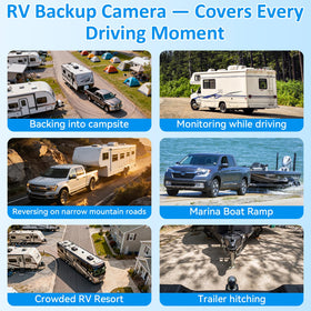 Wkzay IR night vision for clear images after dark.