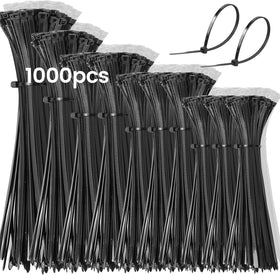 WLEAD cable ties with self-locking design for quick secure fastening