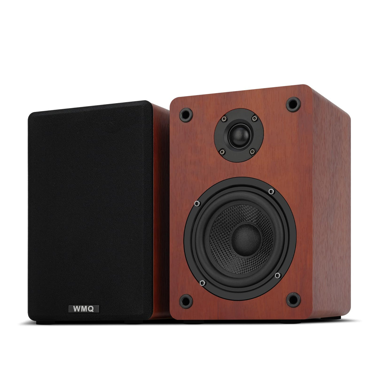 WMQ 40W2 passive speaker front view for compact bookshelf placement