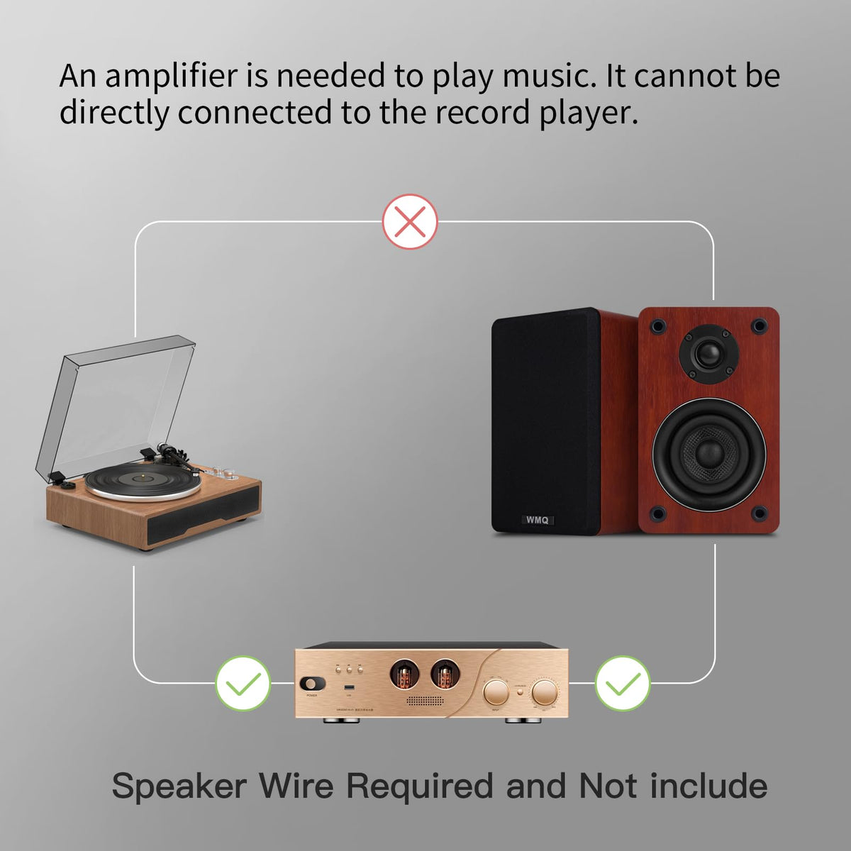 WMQ 40W-2 passive speakers carbon fiber woofer enhances punchy mid-bass