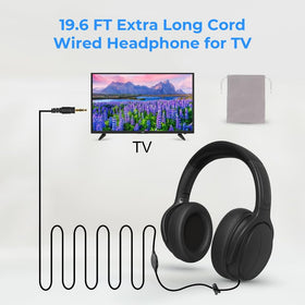 WMSZMSM headphones with volume control for easy listening