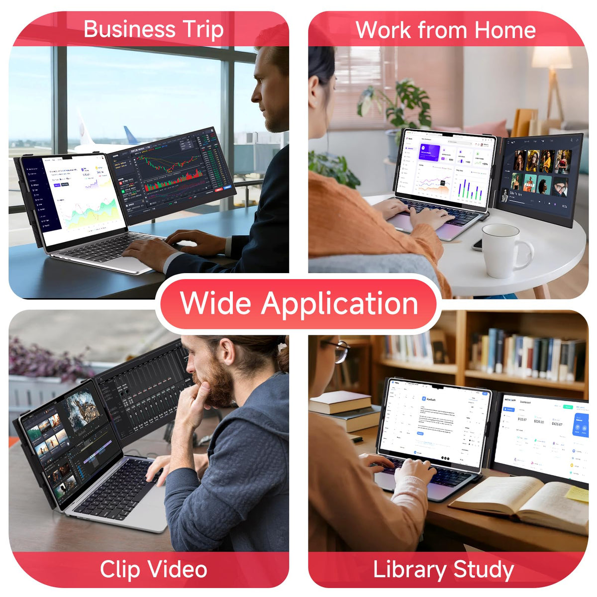 WNZO 14in Ultra-Thin Extender aluminum construction ensures durable everyday use.