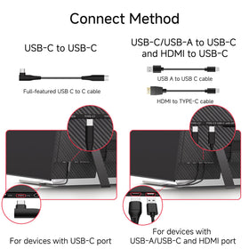 WNZO 14in Ultra-Thin Extender on desk setup enhances workflow with a second display.