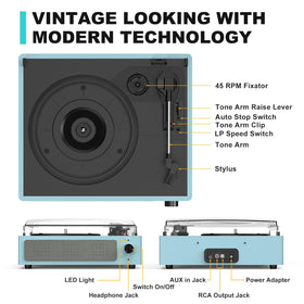 WOCKODER close-up tonearm and cartridge highlighting precise tracking and reduced wear
