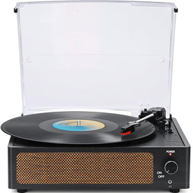 WOCKODER front view with closed lid showing retro aesthetic and portability