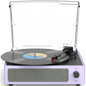 WOCKODER front view pale light purple showing retro design and quick setup benefit