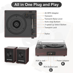 WOCKODER AUX and headphone jack support private listening and flexible setup