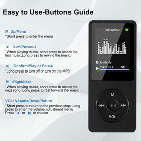 Wodgreat MP3 Player ready to connect via car AUX
