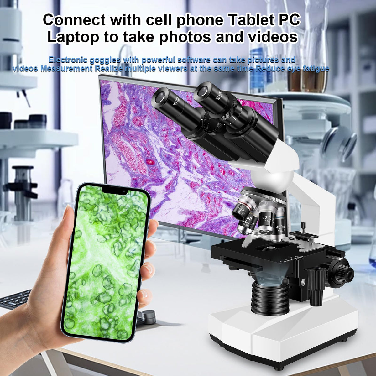 Woehrsh microscope adults WF10x eyepiece context view for broader learning.