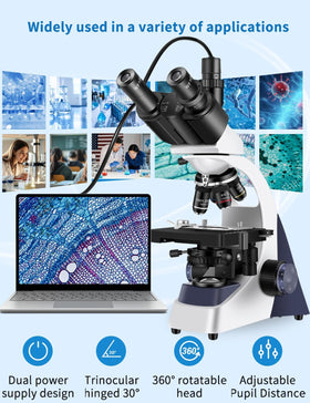 Woehrsh microscope dual mechanical stages enable fine adjustments during detailed observations.