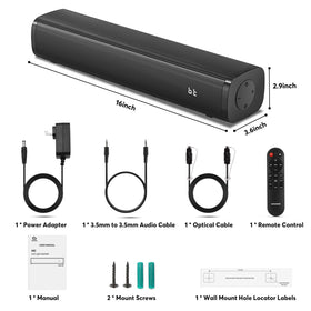 Wohome S100 next to water bottle showing compact 16 inch size for small rooms