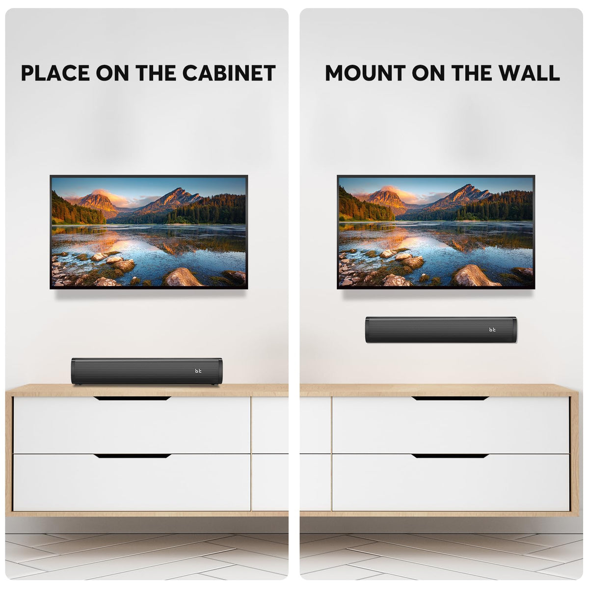 Wohome S100 side profile emphasizing ultra-slim 2.9 inch height for discreet placement