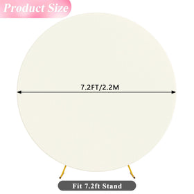 Wokceer elastic-band circle arch cover securing over a frame