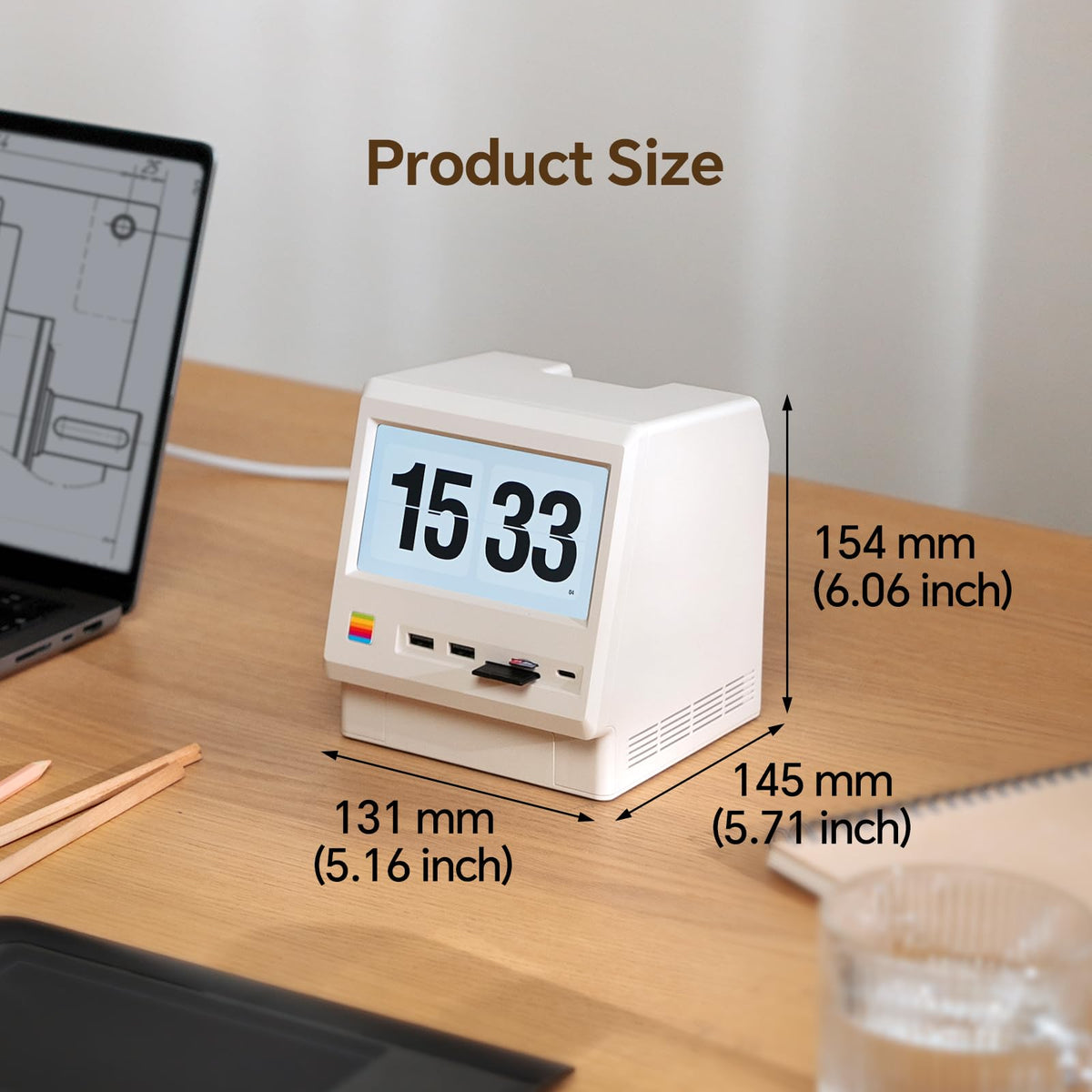 Wokyis M5 desk setup with PD power supply for stable operation