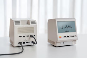 Wokyis M5 dock saving desk space with stylish vintage-modern design