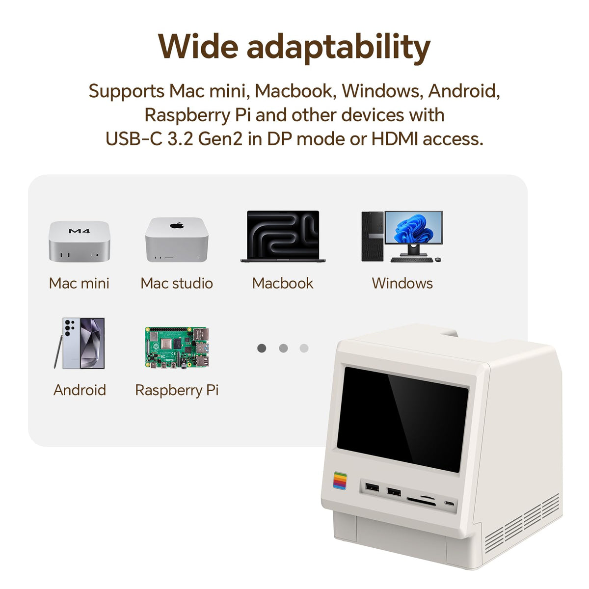 Wokyis M5 SD/microSD reader supports fast transfers for media libraries