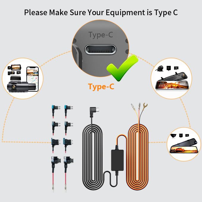 WOLFBOX full 11.48ft cable layout demonstrating reach and tidy installation options