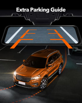 Wolfbox G850 parking monitor for vehicle surveillance when parked.